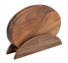 Zassenhaus Zassenhaus Fruchstuccksbretter-Set oval braun Овальная доска для завтрака Zassenhaus