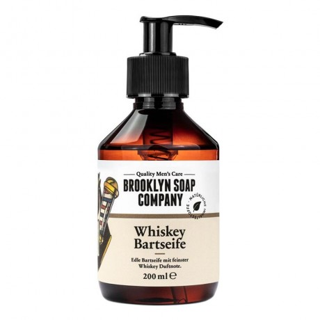 Brooklyn Soap Whiskey Bart Shampoo 200ml Виски шампунь для бороды 200мл