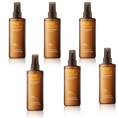 Piz Buin Tan &amp; Protect Tan Intensifying Sun Oil Spray SPF 15  6stk x 150ml (900ml) Масло-спрей SPF 15, 6 штук х 150мл (900мл)