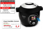 Krups Krups Multikocher CZ7158 Cook4Me+ Connect, 1600 W, 6 l Schussel, elektr. Schnellkochtopf, 150 vorprogrammierte Rezepte, 4L Kapazitat Мультиварка Krups CZ7158 Cook4Me+ Connect, 1600 Вт, чаша 6 л, электрическая. Скороварка, 150 запрограммированных ре