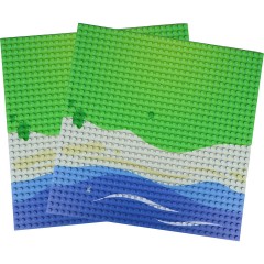 Open Bricks Stapelbare Bauplatte (25 Штабелируемая сборочная плита (25-я