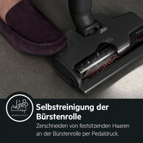 AEG AEG Akku-Hand-und Stielstaubsauger ANIMAL 8000 AP81AB25UG, beutellos, mit PetProPlus-Elektrosaugburste, INNOVATIVER BEDIENKOMFORT  Беспроводной ручной пылесос AEG ANIMAL 8000 AP81AB25UG, без мешка, с электрической всасывающей щеткой PetProPlus, ИННОВА