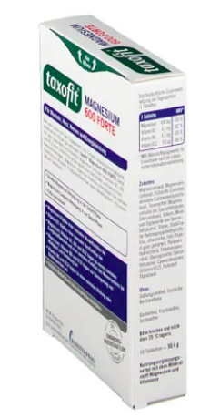 taxofit Magnesium 600 Forte, Таксофит Магний 600 Форте +B1, B6, B12 Таблетки, 30 шт.