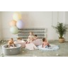 MeowBaby Spielplatz Aus Schaumstoff mit Ballebad 200x45cm\/100 Balle Hindernislaufen fur Kinder Детская пенная площадка с бассейном 200х45см/полоса препятствий на 100 шаров для детей
