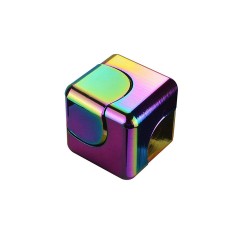 Vicabo Fidget toys Aluminiumlegierung Wurfel Spinner Fidget-Toys fur Kinder Игрушки-непоседа Спиннер для игральных костей из алюминиевого сплава Игрушки-непоседа для детей