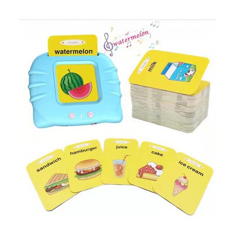 Vicabo Lernspielzeug Lernkarten Sprechende Flash-Karten Baby Kinder Spielzeug Lernspiele fur Kinder Развивающие игрушки Флэш-карты Говорящие флеш-карты Детские игрушки Развивающие игры для детей
