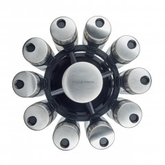 Cole &amp; Mason Coleamp;Mason 20er Gewucrzkarussell  schwarz Карусель для специй Coleamp;Mason 20