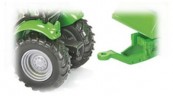 SIKU SIKU 1848 DEUTZ Traktor mit Joskin Anhangerset 1:87 Трактор SIKU 1848 DEUTZ с прицепом Joskin в масштабе 1:87