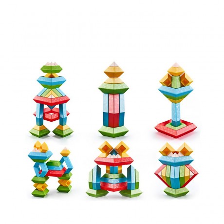 Hocan Vielfalt der Bausteine Lernspielzeug fur Kinder Разнообразие строительных блоков развивающие игрушки для детей