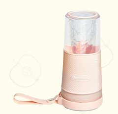 grossag grossag Akku-Smoothie-Maker to-go Rosa MX 10.02 1378, 67 W  Беспроводная портативная смузи-машина Grossag, розовая MX 10.02 1378, 67 Вт