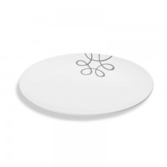 Gmundner Keramik Gmundner Keramik Pur Geflammt Grau Platte oval 33x26 cm Gmundner Ceramics Pure Flamed Grey Тарелка овальная 33x26 см