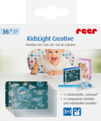 Reer Свет для детей  Creative Scheibenset &quot;Astronaut&quot;, 4 шт