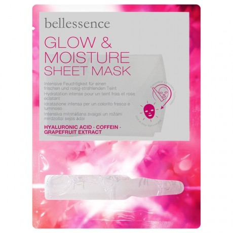bellessence Glow & Moisture Sheet Mask Maske Ampullen, 1 мл