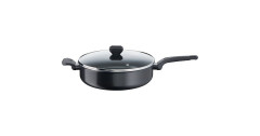 Tefal Tefal Schmorpfanne Easy Cook &amp; Clean, O 24cm schwarz, mit Glasdeckel  schwarz Сковорода для тушения Tefal Easy Cook &amp;amp; Clean, O 24 см, черная, со стеклянной крышкой