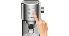 Krups Krups Virtuoso XP442C, Espressomaschine edelstahl/schwarz  edelstahl, schwarz Krups Virtuoso XP442C, эспрессо-машина нержавеющая сталь/черный