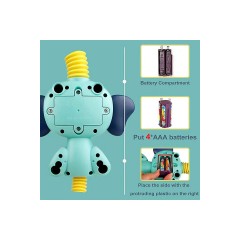 Debuy Neues Badespielzeug Baby Wasser Spiel Elefantenmodell Wasserhahn Dusche Elektrisches Wasserspruhspielzeug Schwimmen Bad Babyspielzeug fur Kinder Geschenke Babyspielzeug fur das Badezimmer Новая игрушка для ванны