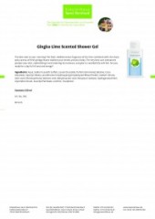 Krauterhaus Sanct Bernhardt Aroma-Set Ginkgo Гинкго Lime 500 ml