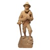 German Wood Adolf Kramer &quot;Heidi&quot;, Редчайшая Коллекционная деревянная фигура Адольфа Крамера из к/ф &quot;Хейди&quot;, искусно вырезаны мельчайшие детали, полностью ручная работа, 20см, Германия 1940г.