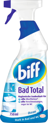 Biff Очиститель для ванны и туалета Bad Total Ocean, 750 мл