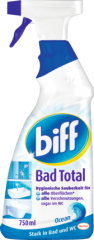 Biff Очиститель для ванны и туалета Bad Total Ocean, 750 мл