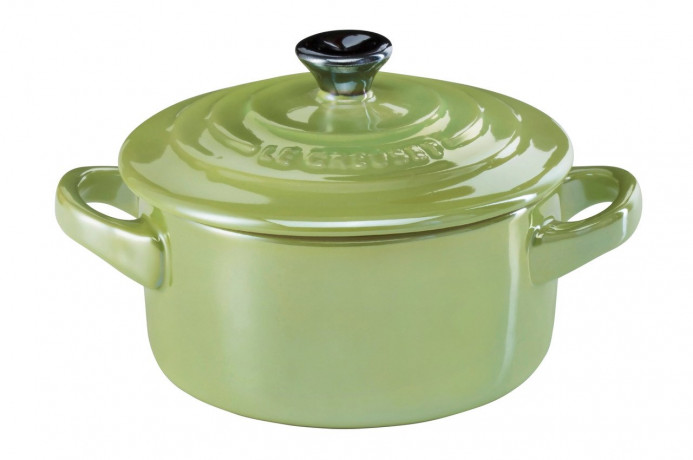 Le Creuset LE CREUSET Mini-Cocotte Palm METALLICS grun LE CREUSET Mini Cocotte Palm МЕТАЛЛИКИ