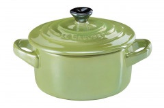 Le Creuset LE CREUSET Mini-Cocotte Palm METALLICS grun LE CREUSET Mini Cocotte Palm МЕТАЛЛИКИ