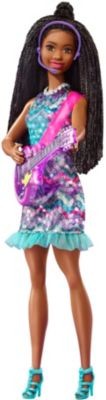 Mattel Barbie Big City Dreams Brooklyn Sangerin Puppe mit leuchtendem Kleid und Musik inkl. Zubehor Кукла Barbie Big City Dreams Brooklyn Singer с светящимся платьем и музыкой включает аксессуары