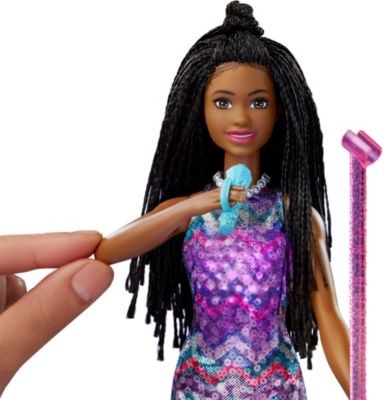 Mattel Barbie Big City Dreams Brooklyn Sangerin Puppe mit leuchtendem Kleid und Musik inkl. Zubehor Кукла Barbie Big City Dreams Brooklyn Singer с светящимся платьем и музыкой включает аксессуары