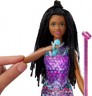 Mattel Barbie Big City Dreams Brooklyn Sangerin Puppe mit leuchtendem Kleid und Musik inkl. Zubehor Кукла Barbie Big City Dreams Brooklyn Singer с светящимся платьем и музыкой включает аксессуары