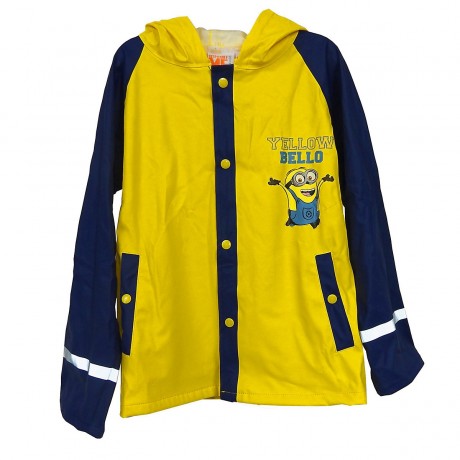 Disney Minions Regenjacke Outdoor Jacke Regenjacken fur Kinder Minions Rain Jacket Outdoor Jacket Дождевик для детей