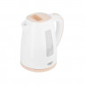 Adler Adler Wasserkocher AD 1264 Wasserkocher 1,7 Liter 2200 Watt Kalkfilter weiss / beige  Чайник Adler AD 1264 чайник 1,7 литра 2200 Вт с фильтром от накипи белый/бежевый