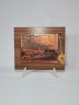 Aitzkunst Гравюра-офорт "Дворцовая площадь в г. Карлсруэ, 1840г.", 22смx25.5см, Германия, 1960-70гг.