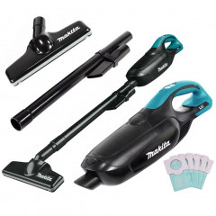 Makita Makita Akku-Handstaubsauger Akku-Staubsauger DCL182ZB, 18 V, schwarz, solo  Беспроводной ручной пылесос Makita Беспроводной пылесос DCL182ZB, 18 В, черный, соло