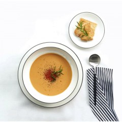 ASA SELECTION ASA A Table Ligne Noire Dessertteller d: 21 cm Десертная тарелка ASA A Table Ligne Noire d: 21 см