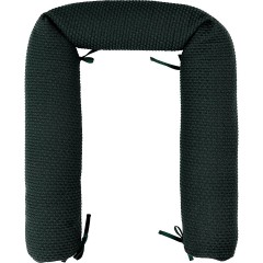 Nattou LUNA  AXEL Langes Deko-Kissen dunkelgrun Trikot LUNA AXEL Длинная декоративная подушка темно-зеленый трикотаж