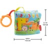 Mattel Fisher-Price Kleines Spielbuch weiches Baby Buch Мягкая детская книга Fisher-Price Little Playbook