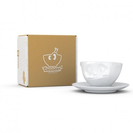 Fiftyeight Products TV Tassen Kaffeetasse weiss lecker 0,20 L TV cups кофейная чашка белая деликатесная 0,20 л