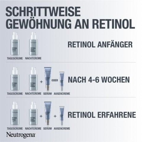 Neutrogena Tagescreme quot;Retinol Boostquot; LSF 15 6er-Pack  Крем дневной &quot;Retinol Boost&quot; SPF 15 6 пакетиков