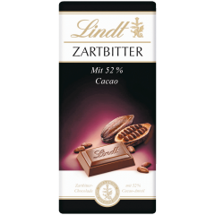 Lindt Zartbitter-Tafel Горький шоколад 100г