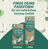 Carefree Slipeinlagen Organic Cotton Long 24 St, Карефри Ежедневные прокладки из органического хлопка Long 24шт, 25 упаковок (600 штук)