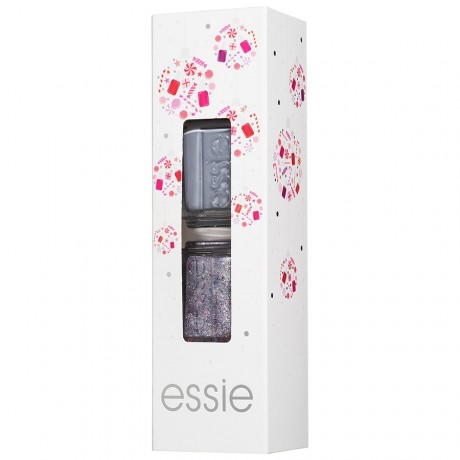 essie Duo Kit - Cocktail Bling & Congrats! Nagellack Set Grau- & Brauntone, 27 мл