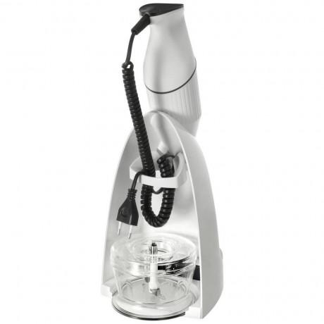 Esge Esge Stabmixer Zauberbasis, On Top gibt es noch eine Mulde, in die der Zerkleinerer passt Волшебная основа для ручного блендера Esge, сверху корыто, в которое помещается измельчитель.