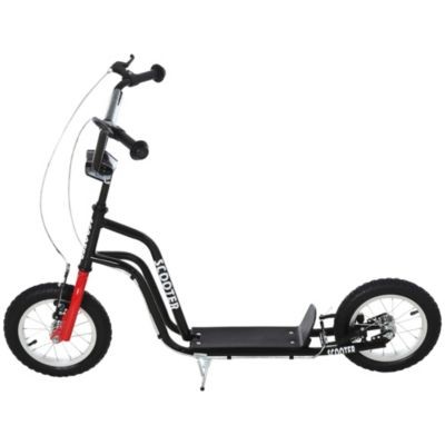 HOMCOM Kinderroller mit hohenverstellbaren Lenker Детский самокат с регулируемым по высоте рулем.