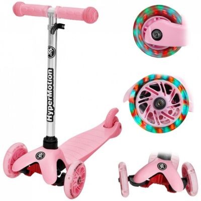 HyperMotion Balance-Roller Dreirad fur Kinder 3-5 Jahre in Rosa Трехколесный самокат для детей 3-5 лет в розовом цвете