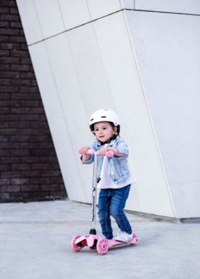 HyperMotion Balance-Roller Dreirad fur Kinder 3-5 Jahre in Rosa Трехколесный самокат для детей 3-5 лет в розовом цвете