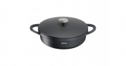 Tefal Tefal Servierpfanne Trattoria, O 28cm schwarz, mit Deckel  schwarz Кастрюля Tefal Trattoria O 28см, черная, с крышкой
