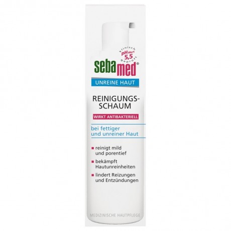 sebamed Unreine Haut Reinigungs-Schaum  Пенка для очищения загрязненной кожи