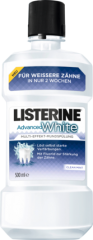 Listerine Advanced , Ополаскиватель для Полости Рта для Защиты Белезны Зубов 500 мл