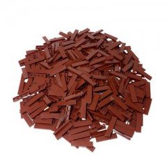 LEGO LEGO 1x4 Fliesen Rotbraun - 100 Stuck - Reddish brown 2431 Плитки LEGO 1x4 красновато-коричневые — 100 штук — красновато-коричневые 2431