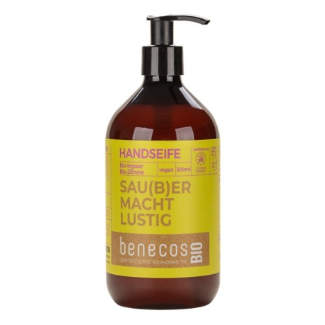 benecos Ingwer Zitrone Handseife  Имбирь Лимон Мыло для рук